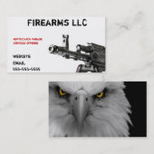 Pistool Visitekaartje (Voorkant / Achterkant)
