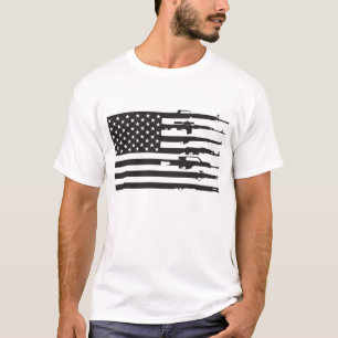 Pistool vlag t-shirt