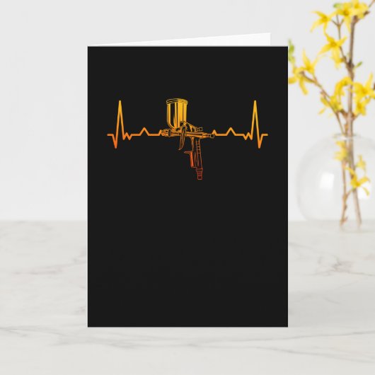 Pistool voor automatische carrosserie verf met ver kaart (Gele Bloem)