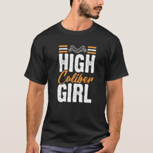 Pistool voor dames met een hoge kaliber 2e wijzigi t-shirt