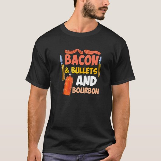 Pistool voor de tweede wijziging van de gecombinee t-shirt (Voorkant)