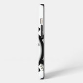 Pistool voor het vasthouden van Man van steampunk  iPhone Hoesje (Linkerkant)