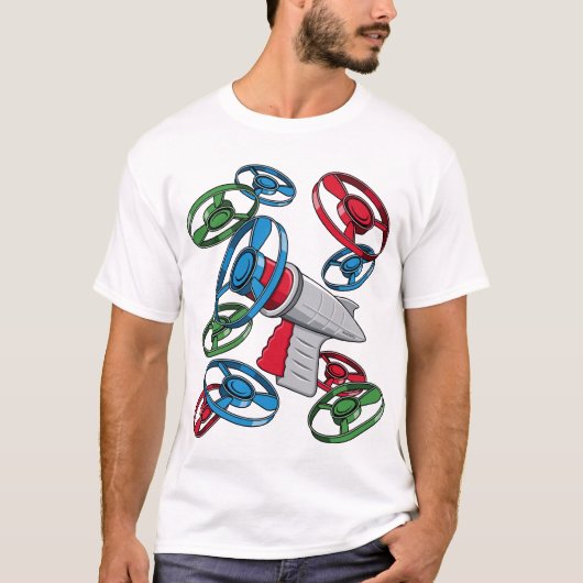 Pistool voor startprogramma t-shirt (Voorkant)