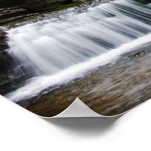 Pistool waterval poster (Hoek)