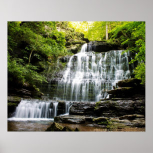 Pistool waterval poster