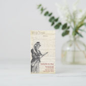 Pistool WinkelVisitekaartje Visitekaartje (Staand voorkant)