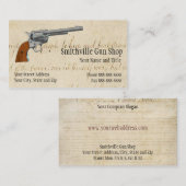 Pistool WinkelVisitekaartje Visitekaartje (Voorkant / Achterkant)