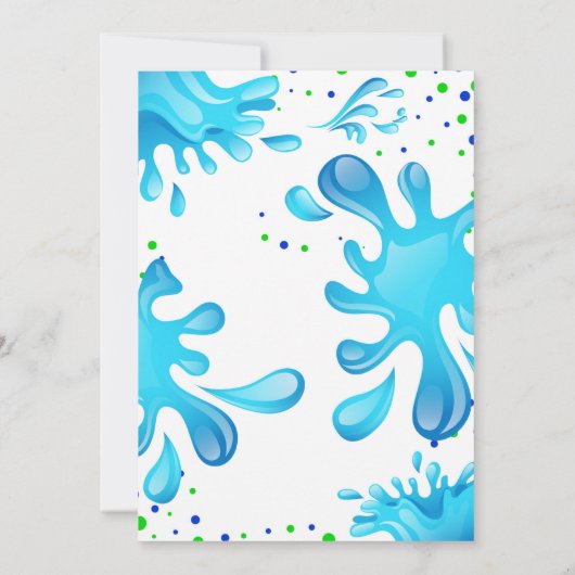 Pistool zomerpoel kaart (Achterkant)