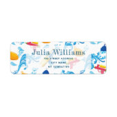 Pistool zomerzondag etiket (Voorkant)