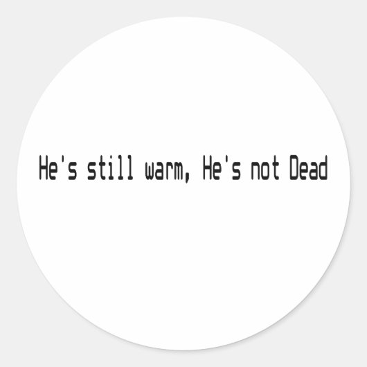 Pit Babe Ronde Sticker (Voorkant)