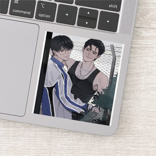 Pit Babe Sticker (Detail)