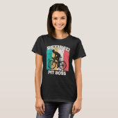 Pit Boss, op pensioen teruggetreden T-shirt (Voorkant volledig)