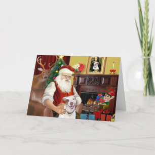 Pit Bull #2 Feestdagen Kaart