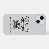 Pit Bull Advocacy telefoon case iPhone 15 Case (Achterkant horizontaal)