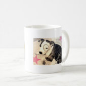 pit bull / amstaff pup koffiemok (Voorkant rechts)