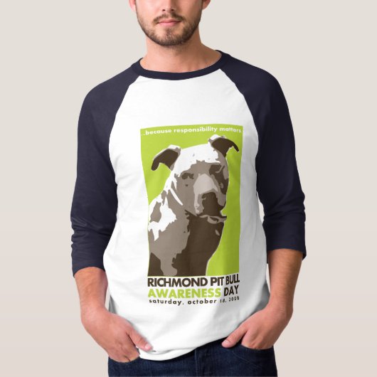 pit bull awareness day shirt (Voorkant)