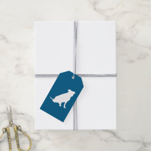 Pit Bull Baby shower Dog Pitbull Blue Boy Cadeaulabel