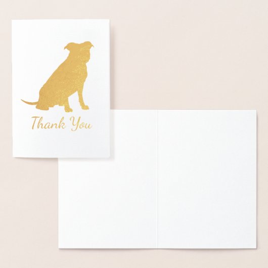 Pit Bull Baby shower Dog Pitbull Blue Boy Folie Kaarten (Display)