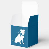 Pit Bull Baby shower Pitbull Dog Blue Boy Bedankdoosjes (Geopend)