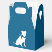 Pit Bull Baby shower Pitbull Dog Blue Boy Bedankdoosjes (Geopend)