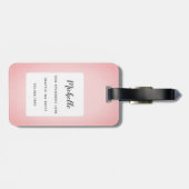 Pit Bull-bagage labels (Achterkant horizontaal)