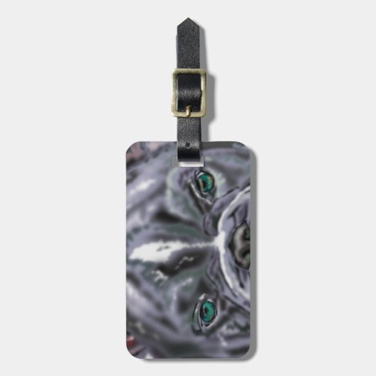 Pit bull Bagagelabel (Voorkant verticaal)