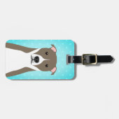 Pit Bull-Bagagelabels Bagagelabel (Voorkant horizontaal)