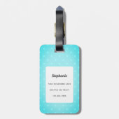 Pit Bull-Bagagelabels Bagagelabel (Achterkant verticaal)