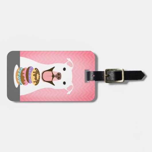 Pit Bull-Bagagelabels Bagagelabel (Voorkant horizontaal)