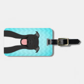 Pit Bull-Bagagelabels Bagagelabel (Voorkant horizontaal)