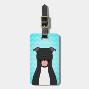 Pit Bull-Bagagelabels Bagagelabel