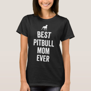 Pit Bull Beste Mam Ooit Lichte Honden T-shirt