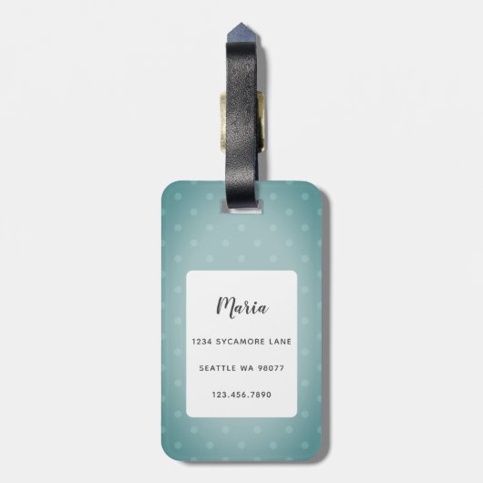 Pit Bull Brown Drink wijn en eetkaas Bagagelabel (Achterkant verticaal)