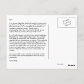 Pit Bull/BSL-Briefkaart Briefkaart (Achterkant)