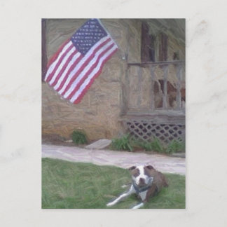 Pit Bull/BSL-Briefkaart Briefkaart