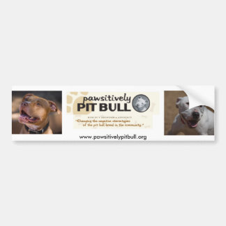 Pit Bull Bumpersticker