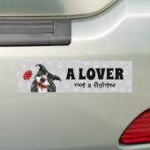 Pit Bull-Bumperstickers Bumpersticker (Op auto)