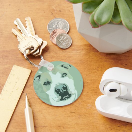 Pit Bull Color Pop Sleutelhanger (Bureau)