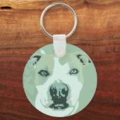 Pit Bull Color Pop Sleutelhanger (Voorkant)