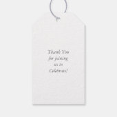 Pit Bull Dog Baby Pitbull Shower Gender Neutral Cadeaulabel (Achterkant)