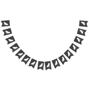 Pit Bull Dog Baby Pitbull Shower Gender Neutral Vlaggetjes