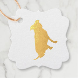 Pit Bull Dog Baby shower Blue Boy Pitbull Bedankjes Labels