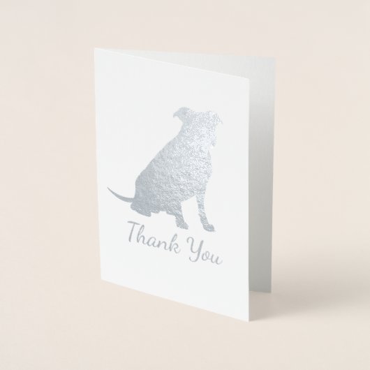 Pit Bull Dog Baby shower Blue Boy Pitbull Folie Kaarten (Voorkant)