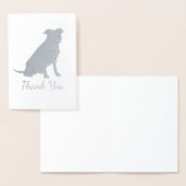 Pit Bull Dog Baby shower Blue Boy Pitbull Folie Kaarten (Display)