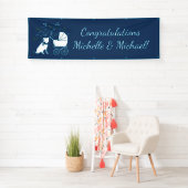 Pit Bull Dog Baby shower Blue Boy Pitbull Spandoek (Insitu)