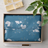 Pit Bull Dog Baby shower Blue Boy Pitbull Tissuepapier (Geschenk)