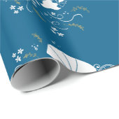 Pit Bull Dog-Baby shower Cadeaupapier (Rol Hoek)