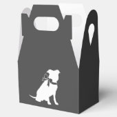 Pit Bull Dog Baby shower Genderneutraal Bedankdoosjes (Geopend)