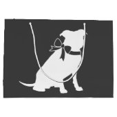 Pit Bull Dog Baby shower Genderneutraal Groot Cadeauzakje (Achterkant)