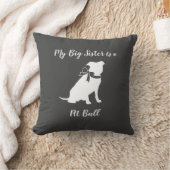 Pit Bull Dog Baby shower Geslacht Neutrale Pitbull Kussen (Deken)